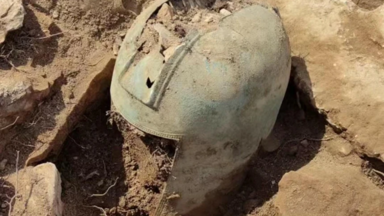 2,500-year-old Greek Illyrian helmet discovered in Croatia
