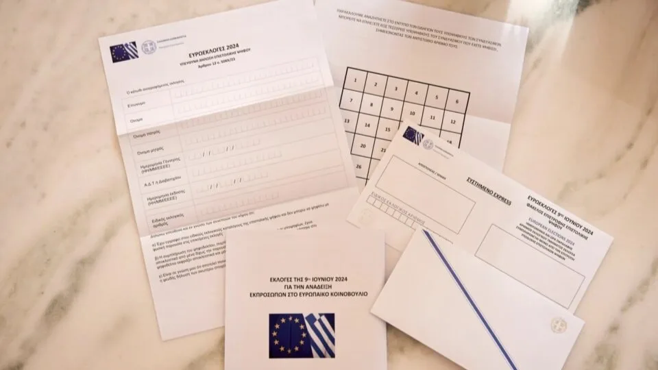 postal voting greek diaspora european elections