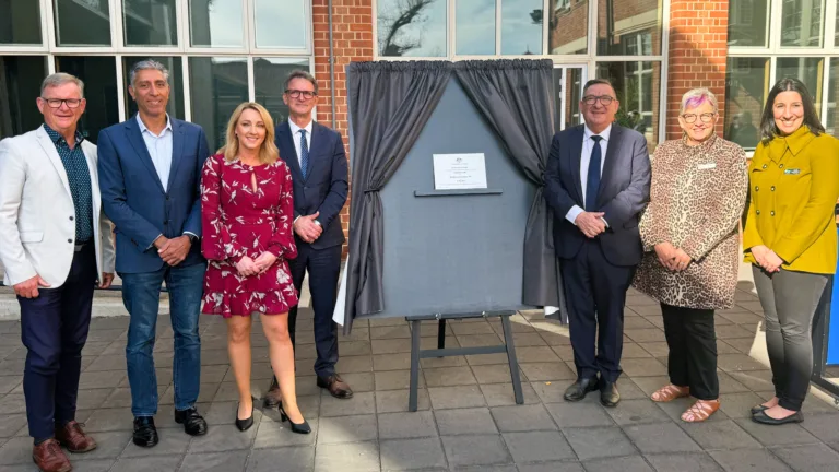 St George College in Adelaide officially opens the Kalimera Cafe