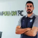 Apollon Football (Public) Ltd has announced the beginning of its collaboration with Periklis Moustakas as Coach of the club’s U19 Youth team. Photo Apollo.com.cy.