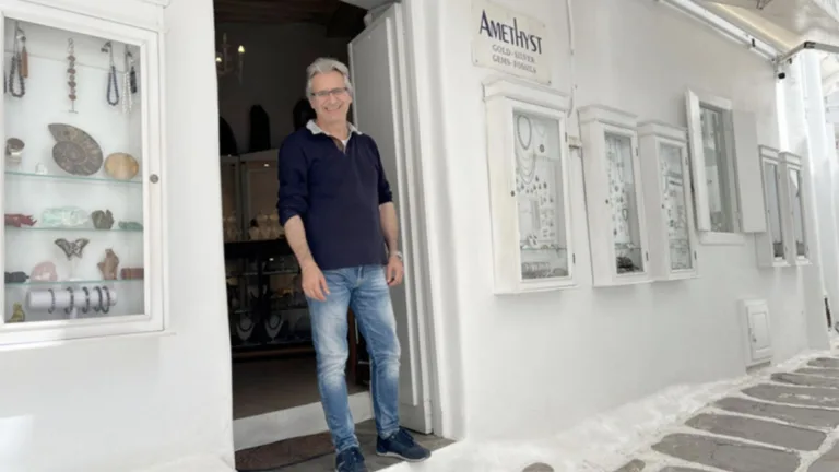 Mykonos shop owner reflects on Australia, Greece and crystals