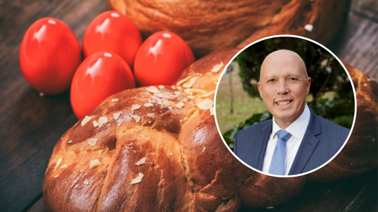 Peter Dutton MP sends message of hope for Orthodox Easter