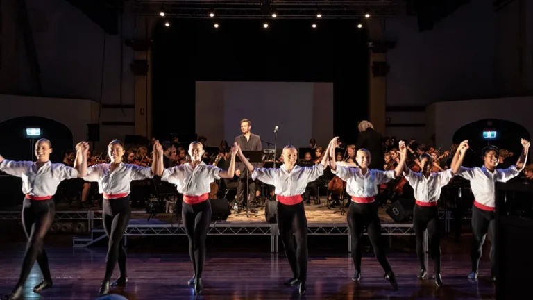 Music from the Heart: Dimitris Basis unites with Newtown Performing Arts High School