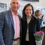 George Kotsirilos and his cousin, Dr Vicki Kotsirilos