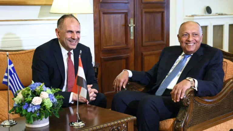 Greek and Egyptian Foreign Ministers reaffirm bilateral relations
