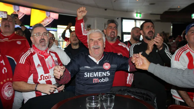 Olympiacos fans in Australia rejoice as Greek club makes football history