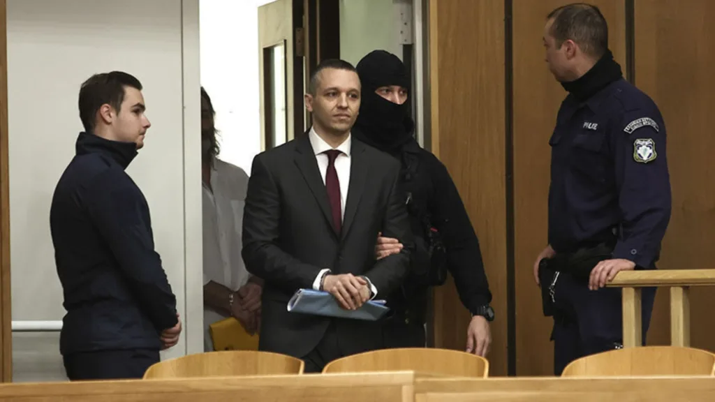 Imprisoned former deputy leader of Greece's far-right Golden Dawn party, Ilias Kasidiaris