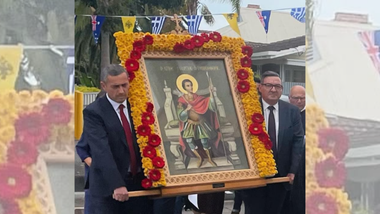 SA politicians gather with community to celebrate St George feast day