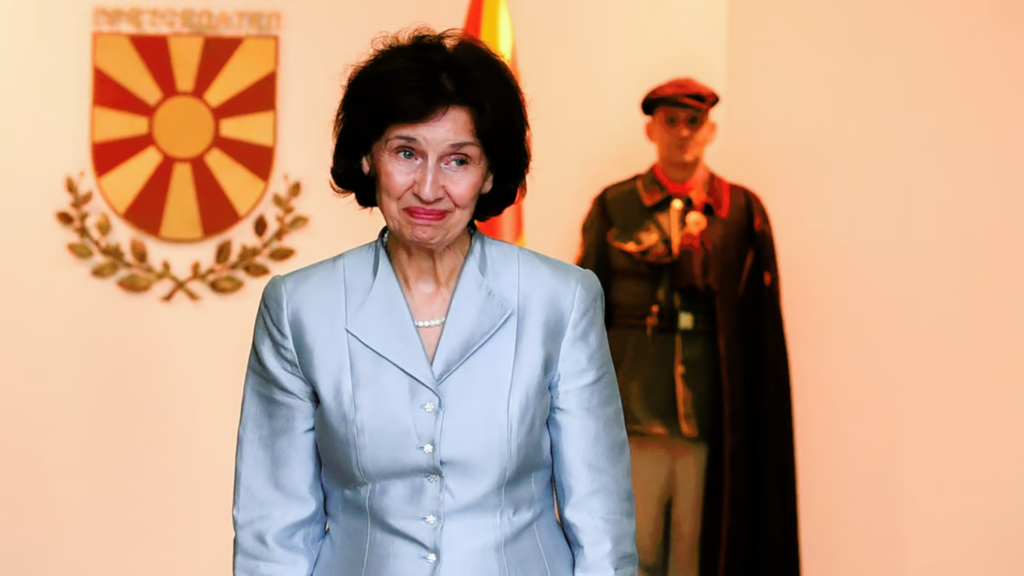 North Macedonia's new President, Gordana Siljanovska-Davkova