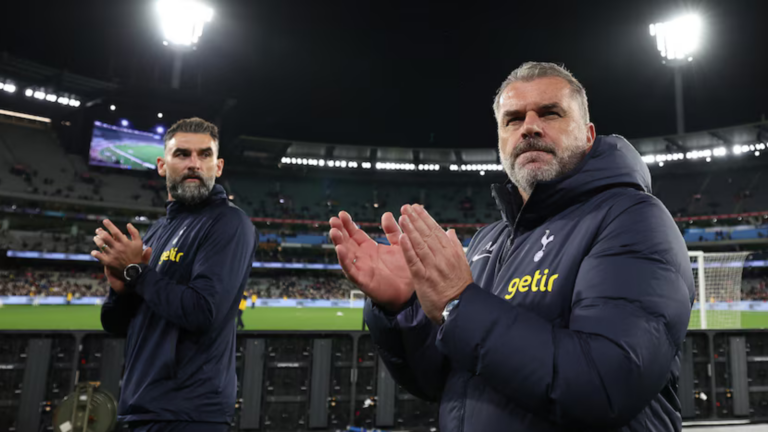 Ange Postecoglou’s Melbourne homecoming soured by Tottenham loss