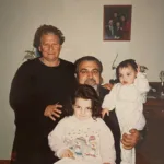 Presvitera-and-Father-Charalambos-holding-Stephanie-and-her-sister-Myri