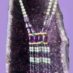 Purple crystal. Photo Victoria Zoina