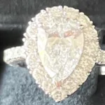 The 18ct white gold diamond ring Con Hatzis is demanding be returned. Picture Supplied