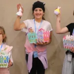 Young kids enjoyed fun activities at the Hellenic Club of Canberra’s annual Easter workshop, making lots of delicious treats.