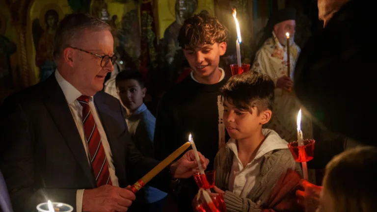‘Christ is Risen’ echoes across Australia as Greeks celebrate Orthodox Easter