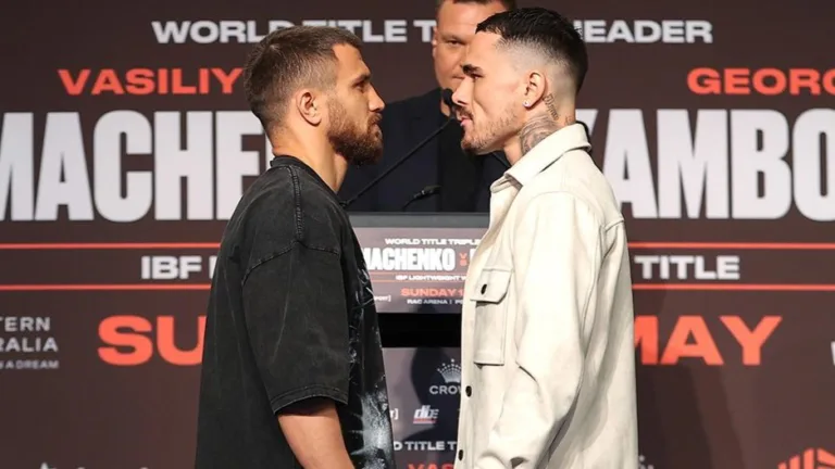 Win or retire: George Kambosos Jr given ultimatum ahead of world-title boxing match