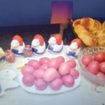 nicoles red eggs n tsourekia