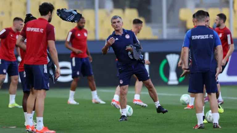 Olympiacos FC on verge of history as they prepare for Europa Conference League final