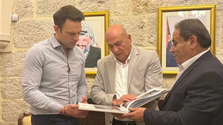 SYRIZA leader Stefanos Kasselakis visits Palestine to advocate for state recognition
