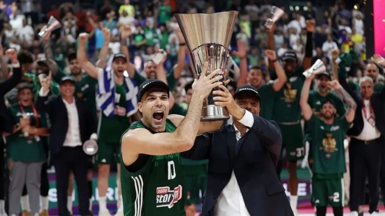 Panathinaikos BC become European champions for seventh time
