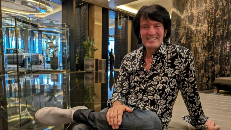 Tribute artist Peter Triantis says Elvis hasn’t left the building