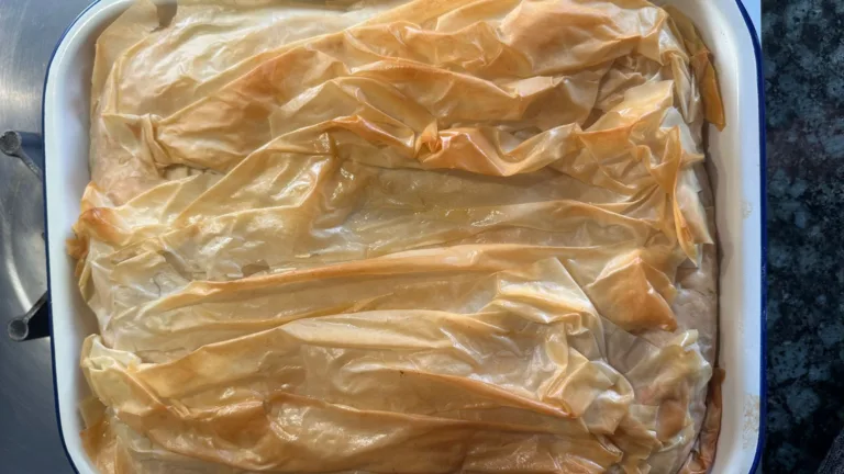 Niki Louca shares her recipe for chicken pie with mushrooms