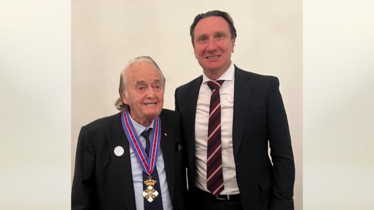 Philanthropist Andreas Andrianopoulos honoured with Order of Christ-Loving Medal