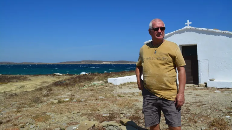 Philhellene author Tony Whitefield shares love for Greece through his novels