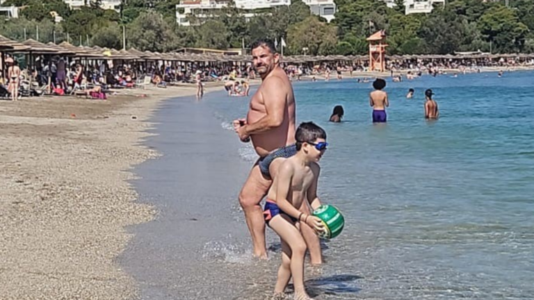 Bill Papas spotted relaxing in Greece as judgement day looms on fraud case