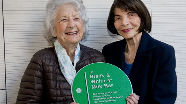 Plaque to be unveiled for the world’s first modern milk bar in Sydney