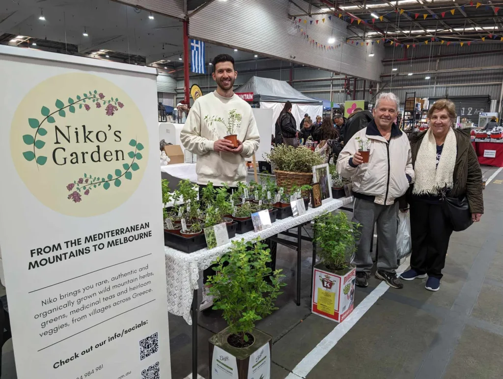 Niko is a chef who entered the world of gardening by watching his pappou. He now shares his knowledge with others.