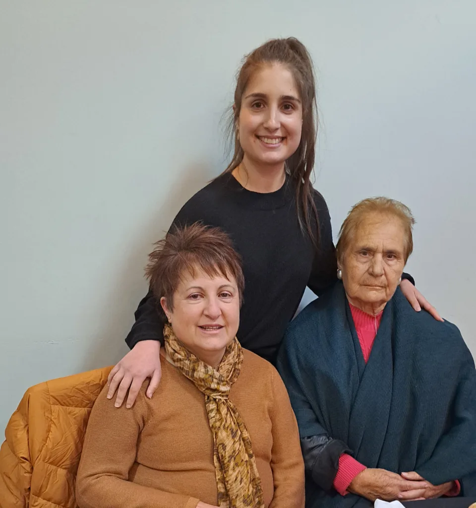 Original committee member Dimitra Moutakis with her daughter in law Ginet and grand-daughter Pia.
