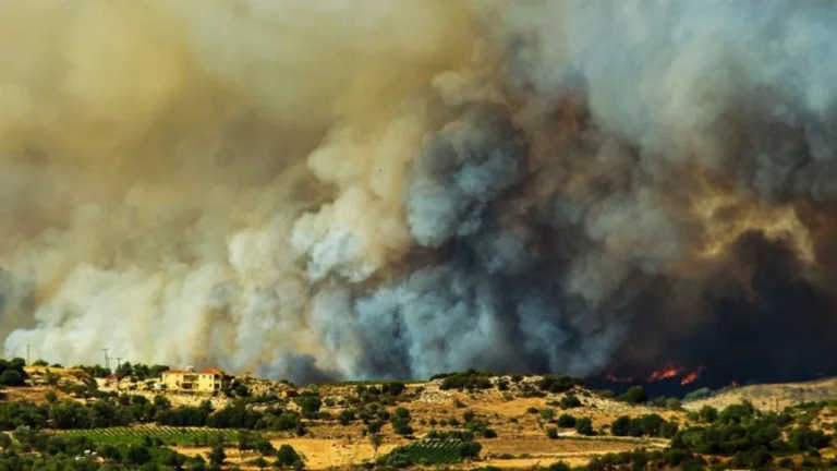 Australian aircrafts join fight to contain wildfire at Paphos