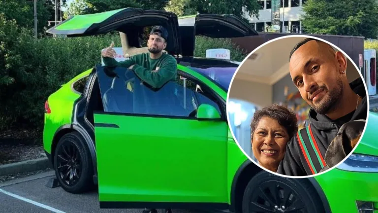 Nick Kyrgios and mother recall terror of gunpoint Tesla robbery