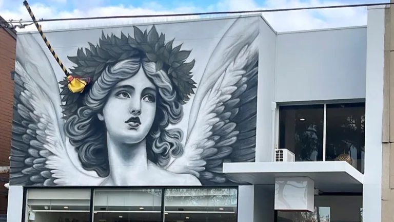 Stunning new mural completed in Oakleigh by Danielle Weber