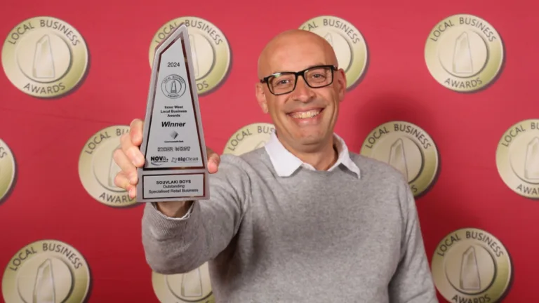 ‘Unbelievable’: Fourth win for Souvlaki Boys at Inner West Local Business Awards