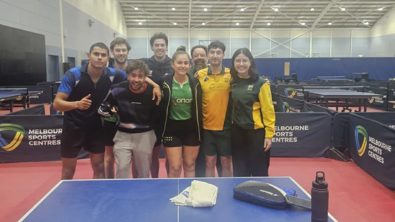 Greek table tennis players in Melbourne to help prepare Australia’s Paralympic team