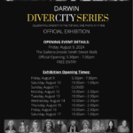 Darwin DiverCity Series Invitation, front