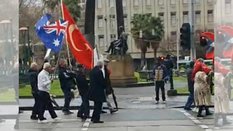 Turkish Cypriot ‘peace parade’ in Melbourne fails to generate support