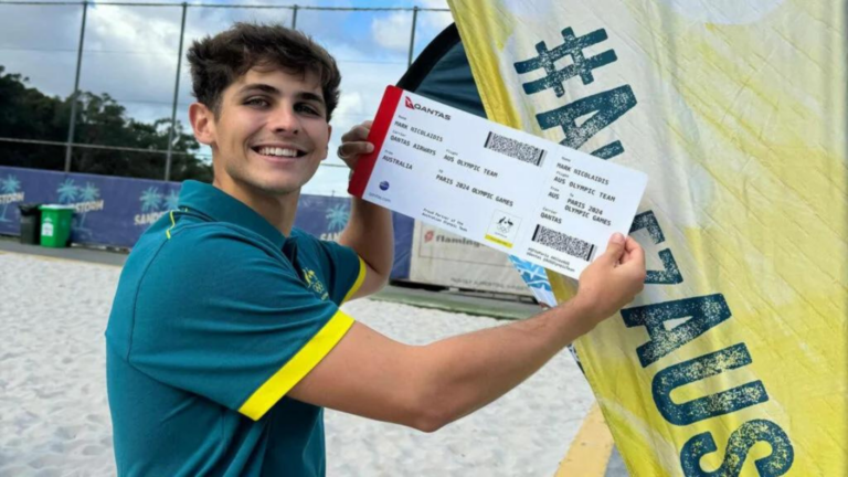 Mark Nicolaidis: Greek Australian beach volleyball sensation heads to Paris Olympics