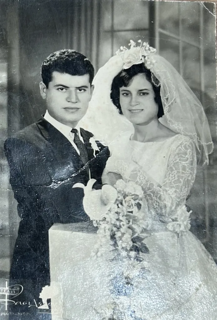 Andrea Michaels' parents Christos and Eva