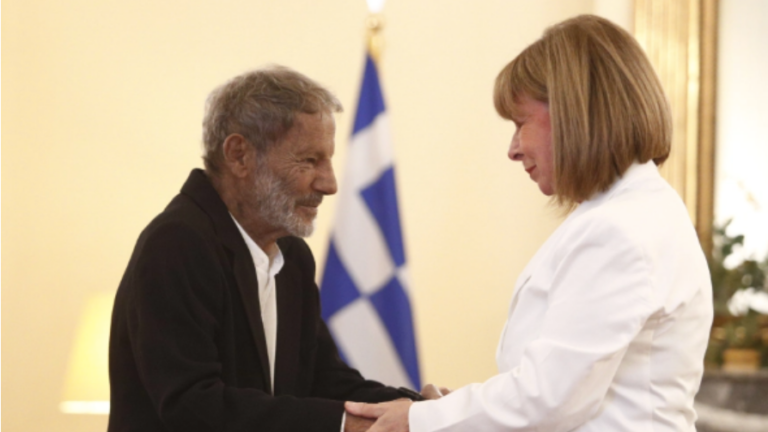 Greece’s President awards the Order of Honour to composer Stavros Xarchakos