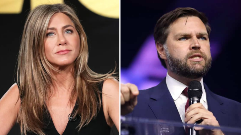 Trump’s VP pick slams Jennifer Aniston over ‘childless cat lady’ remarks
