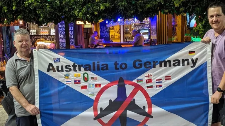 Meet the Australian who travelled to the Euros without taking a plane