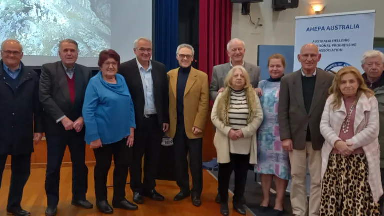 AHEPA Australia holds insightful lecture on Zagora Archaeological Site