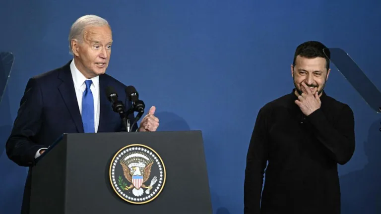 US President Joe Biden introduces Ukraine’s Zelensky as ‘President Putin’