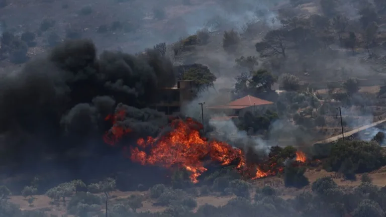 Greece battles weekend wildfires: Blazes across multiple regions