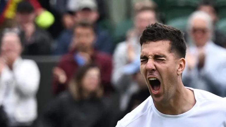 Thanasi Kokkinakis makes tennis history in two-day Wimbledon epic