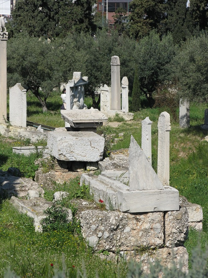 Athens, Kerameikos Cemetery “Eckterrasse“