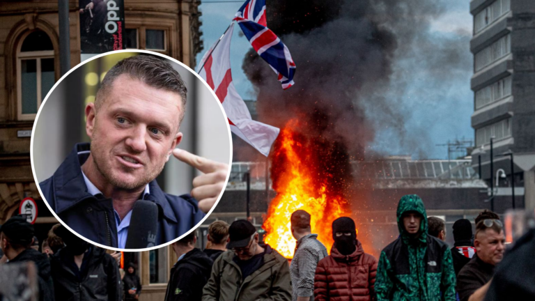 Far-right figure Tommy Robinson spotted in Greece as he stokes riots in the UK